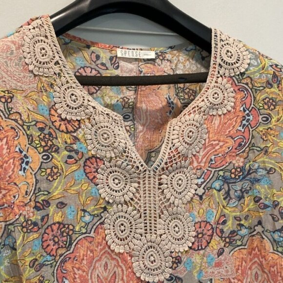 Spense Embroidered Bohemian size 1X. - Picture 3 of 13